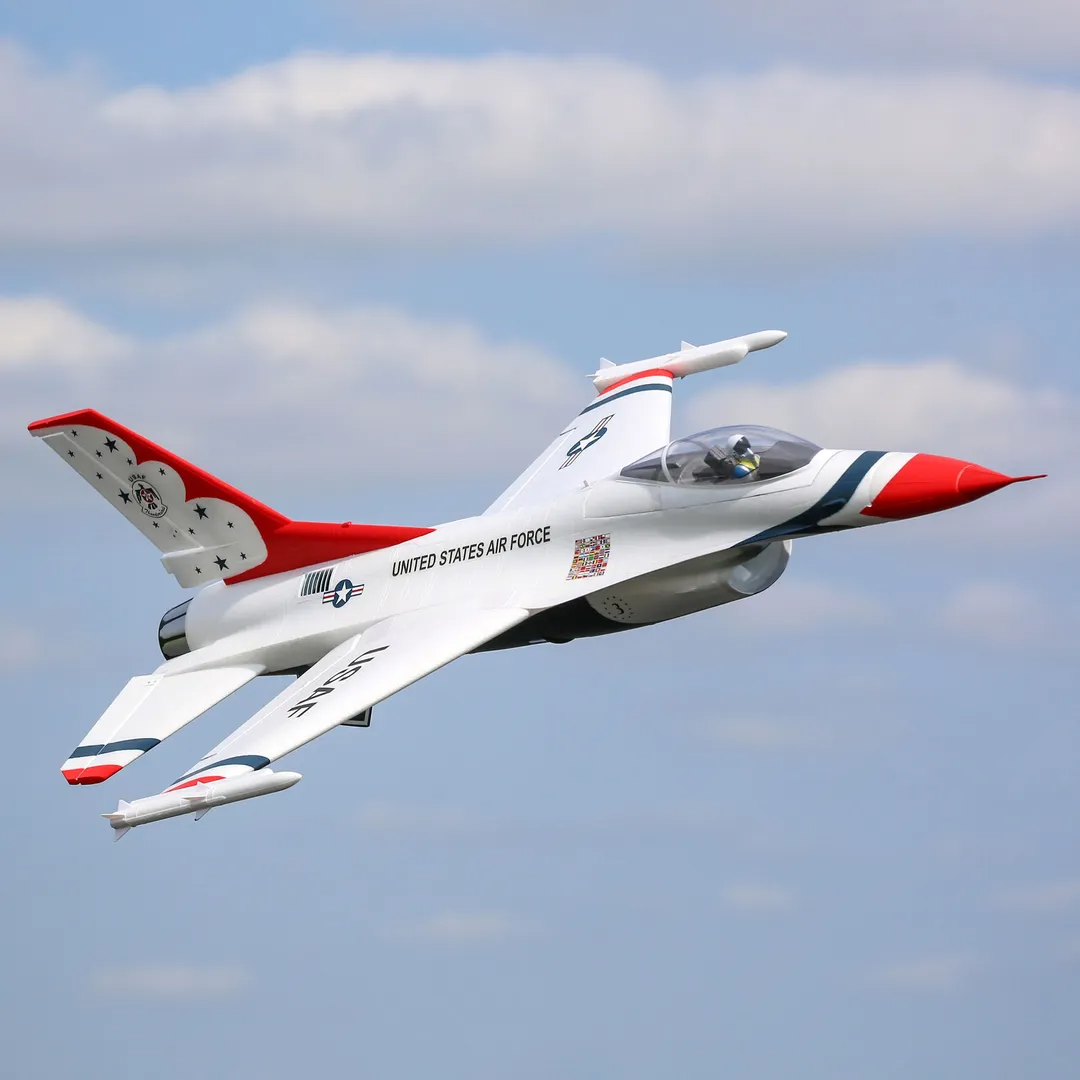 E-flite F-16 70mm EDF BNF Basic w/AS3X and SS-HOBBY ZONE