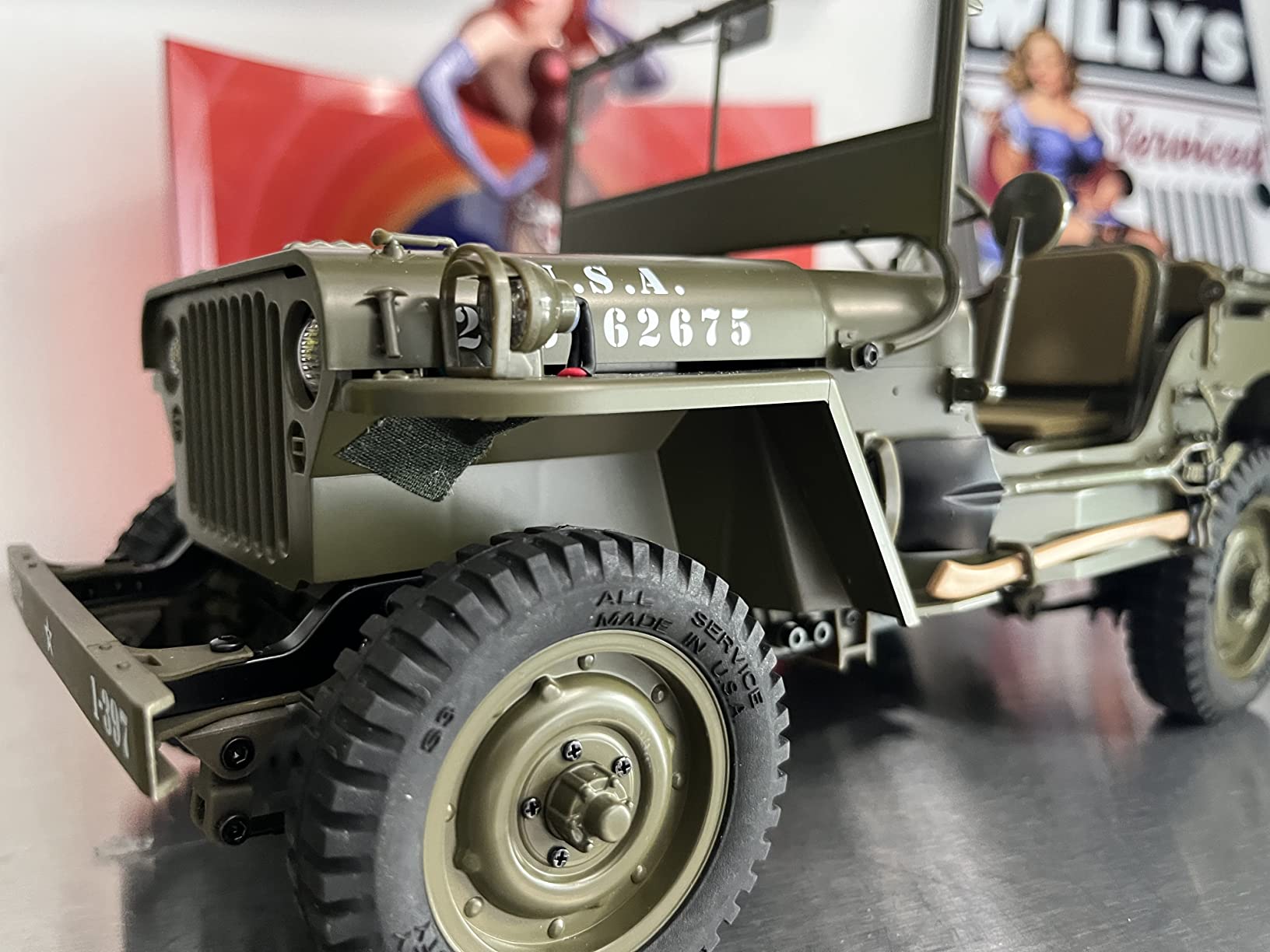 ROCHOBBY 1941 MB Scaler RTR 1/12th Scale-HOBBY ZONE