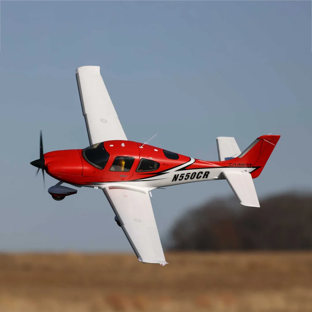 E-flite Cirrus SR22T Red 1.5m BNF Basic-HOBBY ZONE