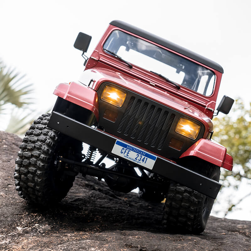 ROCHOBBY Mashigan RS Red 1/10th Scale-HOBBY ZONE