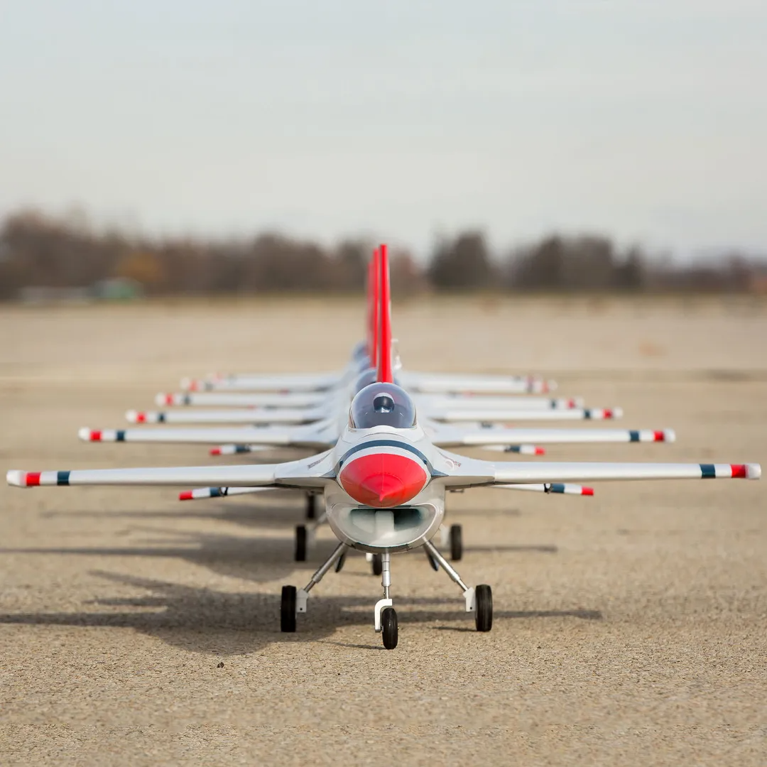 E-flite F-16 70mm EDF BNF Basic w/AS3X and SS-HOBBY ZONE
