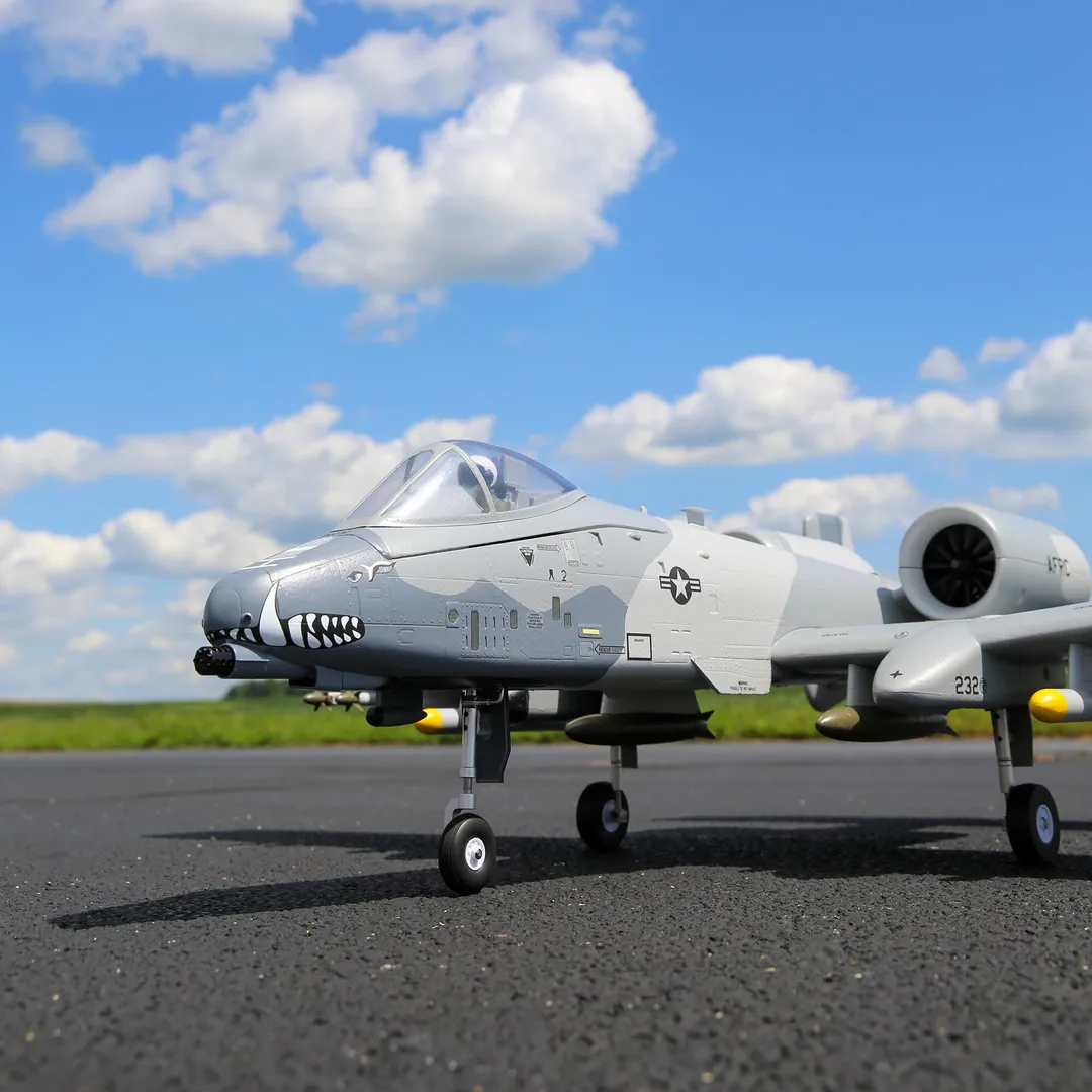 E-flite A-10 Thunderbolt II Twin 64mm EDF BNF-B AS3X/SAFE-HOBBY ZONE