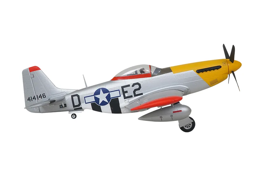 Arrows P-51 Mustang 1100mm PNP V2 "Detroit Miss"-HOBBY ZONE