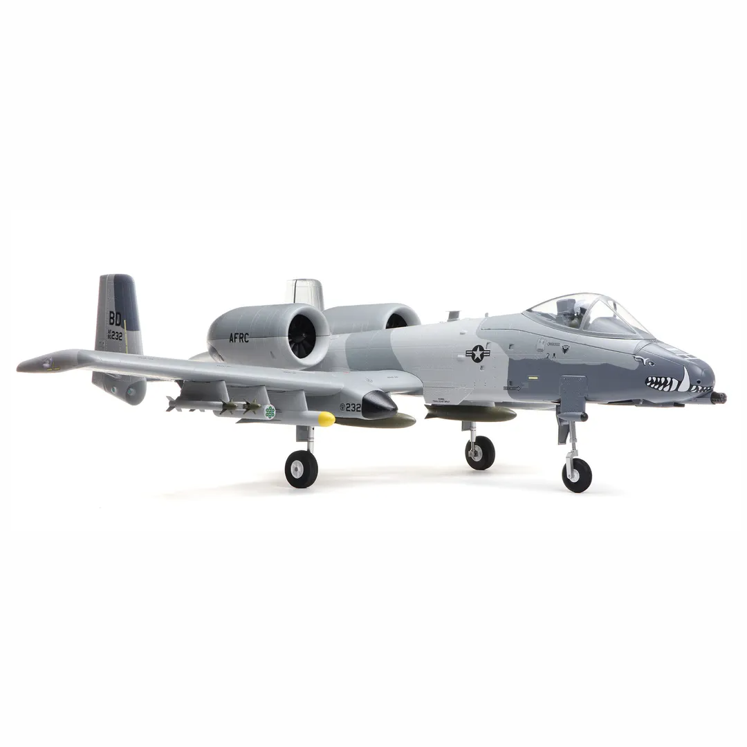E-flite A-10 Thunderbolt II Twin 64mm EDF BNF-B AS3X/SAFE-HOBBY ZONE