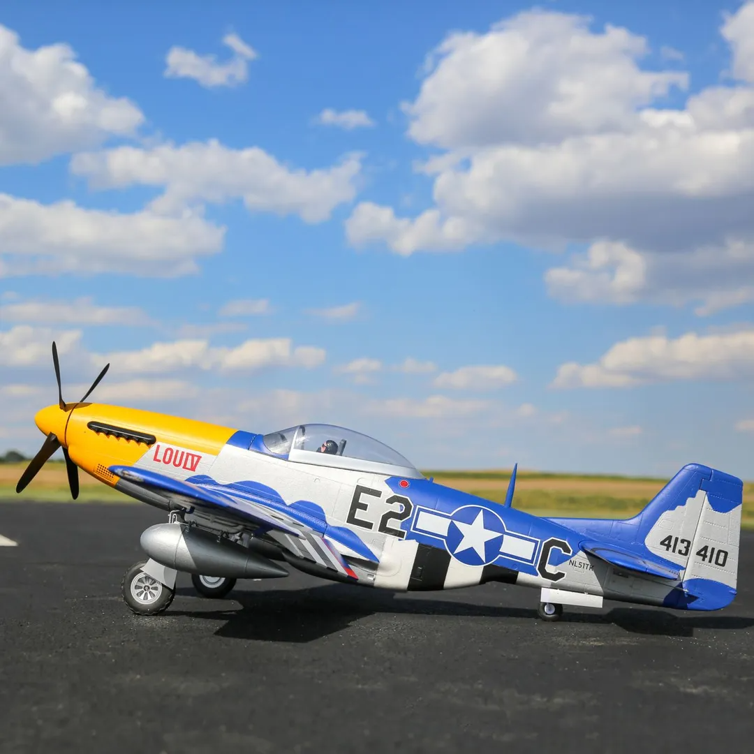 E-flite P-51D Mustang 1.5m BNF Basic-HOBBY ZONE