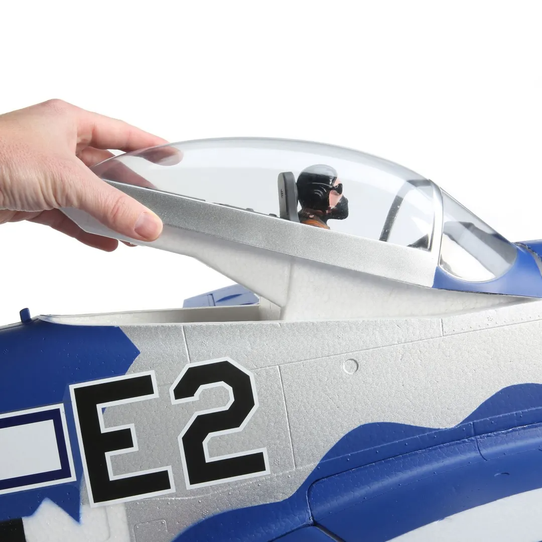 E-flite P-51D Mustang 1.5m BNF Basic-HOBBY ZONE