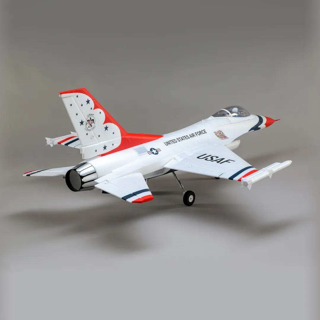 E-flite F-16 70mm EDF BNF Basic w/AS3X and SS-HOBBY ZONE