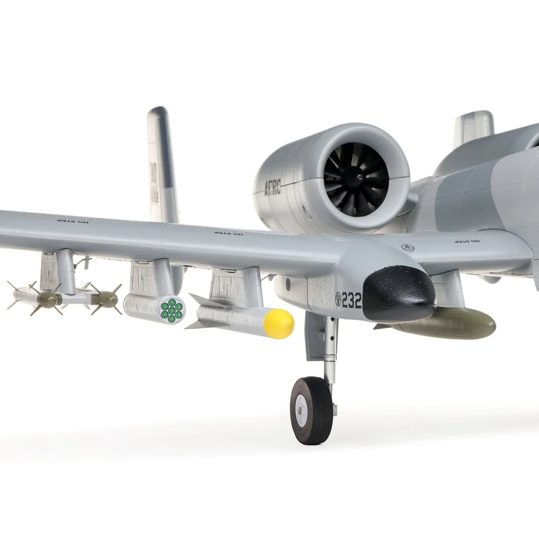 E-flite A-10 Thunderbolt II Twin 64mm EDF BNF-B AS3X/SAFE-HOBBY ZONE