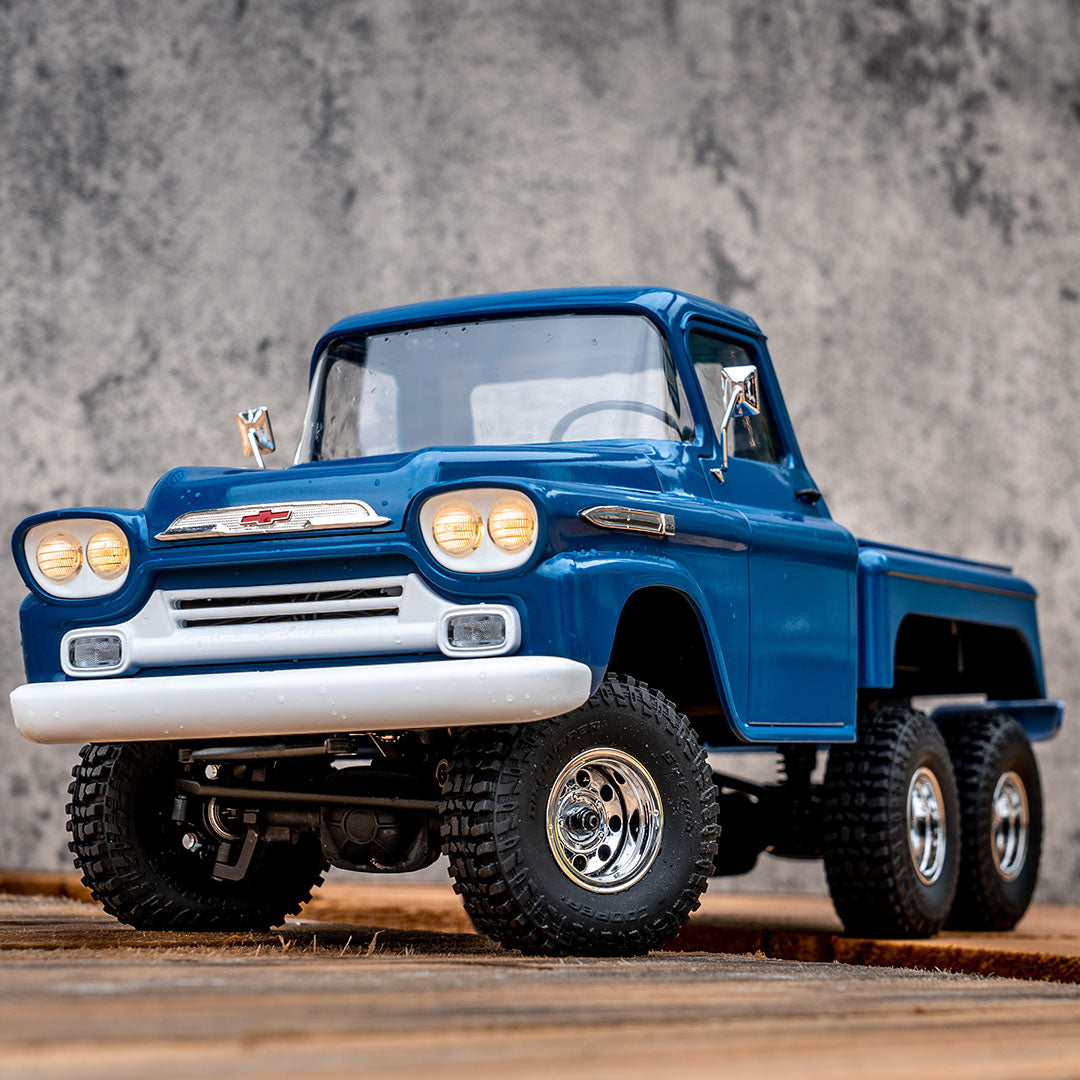 FMS Chevrolet Apache RTR Blue 1/18th Scale