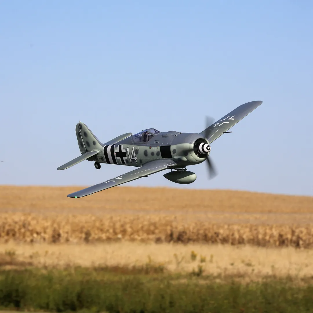 E-flite Focke-Wulf Fw190A 1.5m BNF Basic with Smart-HOBBY ZONE