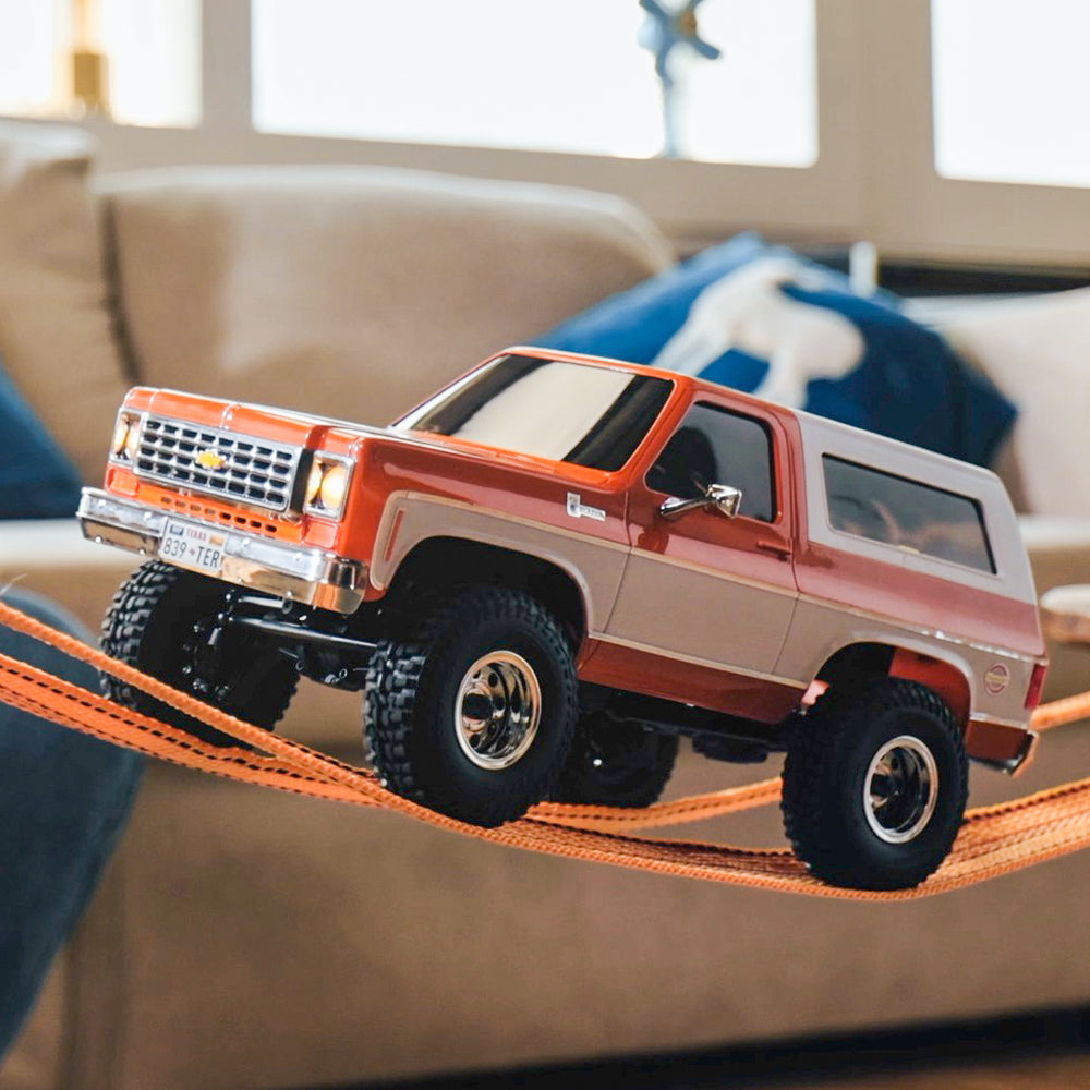 FMS FCX24 Chevrolet K5 Blazer RTR Orange 1/24th Scale