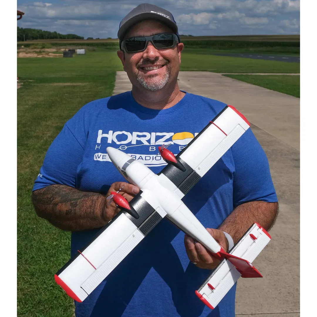 E-flite UMX Twin Otter BNF Basic with AS3X and SAFE-HOBBY ZONE