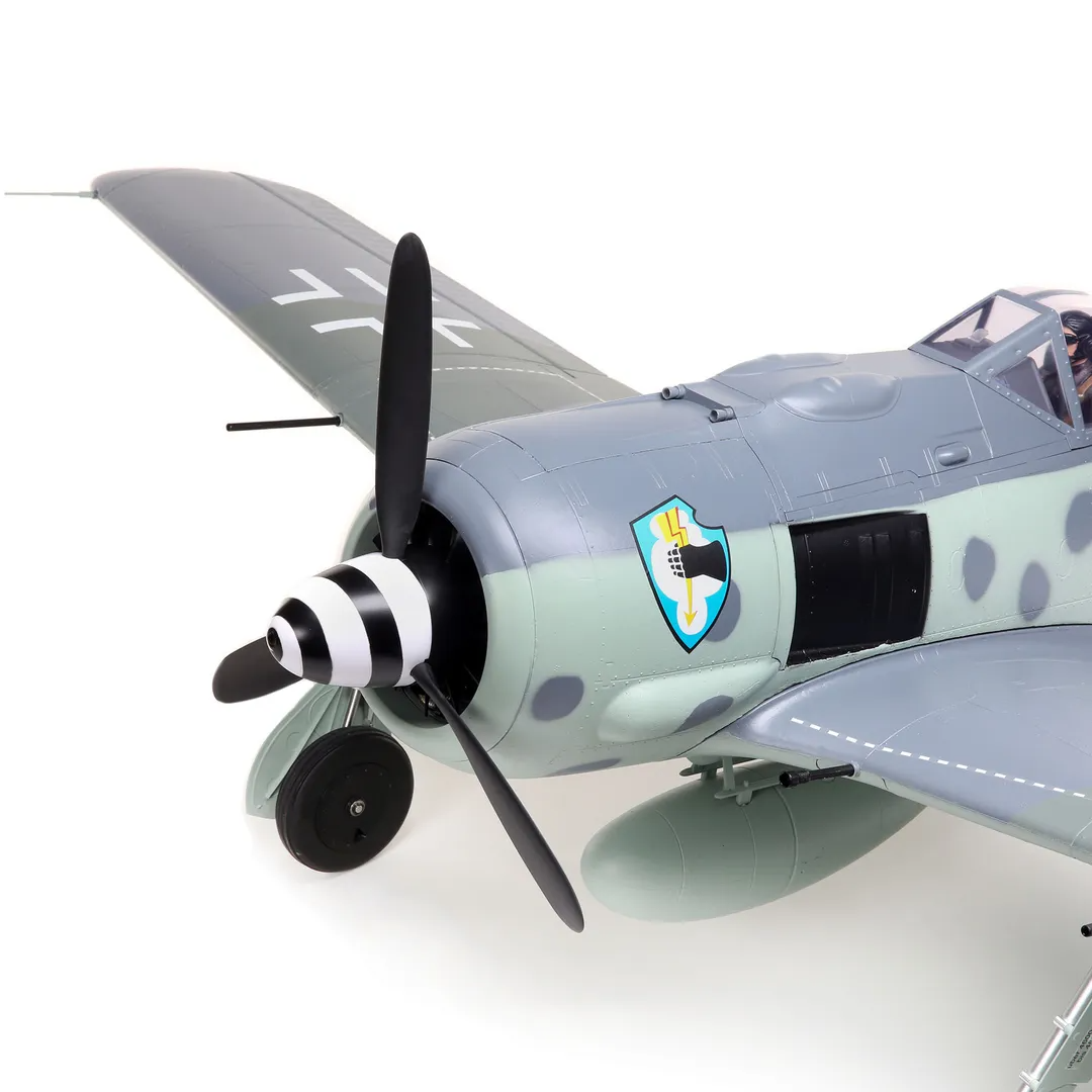E-flite Focke-Wulf Fw190A 1.5m BNF Basic with Smart-HOBBY ZONE