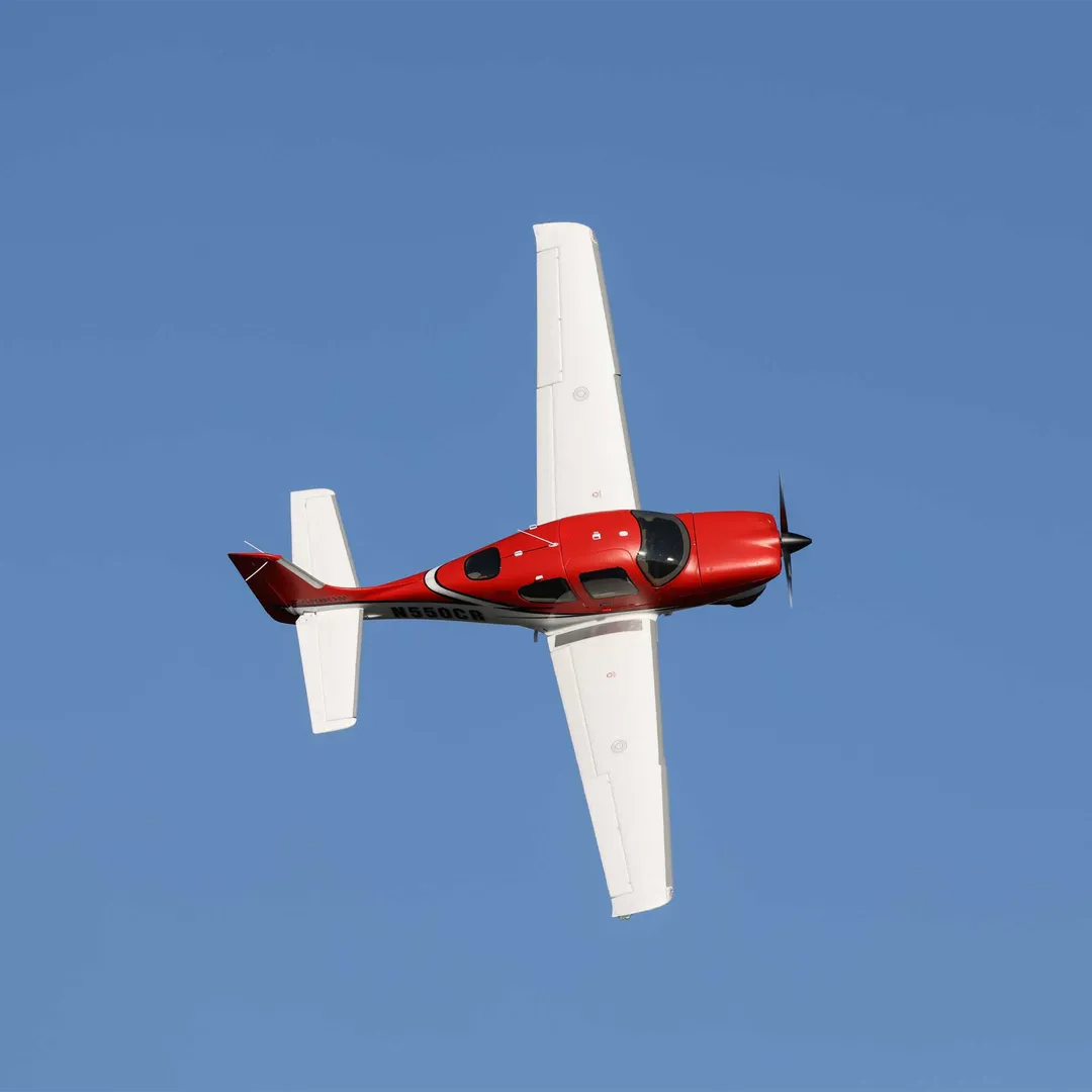 E-flite Cirrus SR22T Red 1.5m BNF Basic-HOBBY ZONE