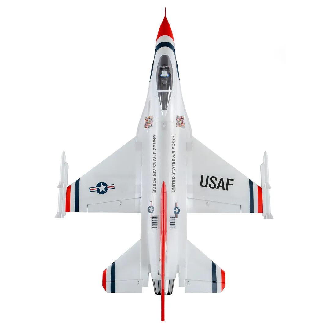 E-flite F-16 70mm EDF BNF Basic w/AS3X and SS-HOBBY ZONE