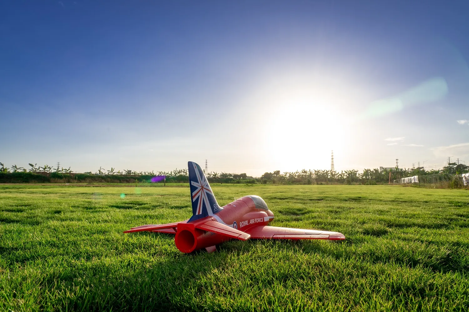 Arrows BAE Hawk 'Red Arrows' 50mm EDF PNP with Vector Flight Stabilization System-HOBBY ZONE