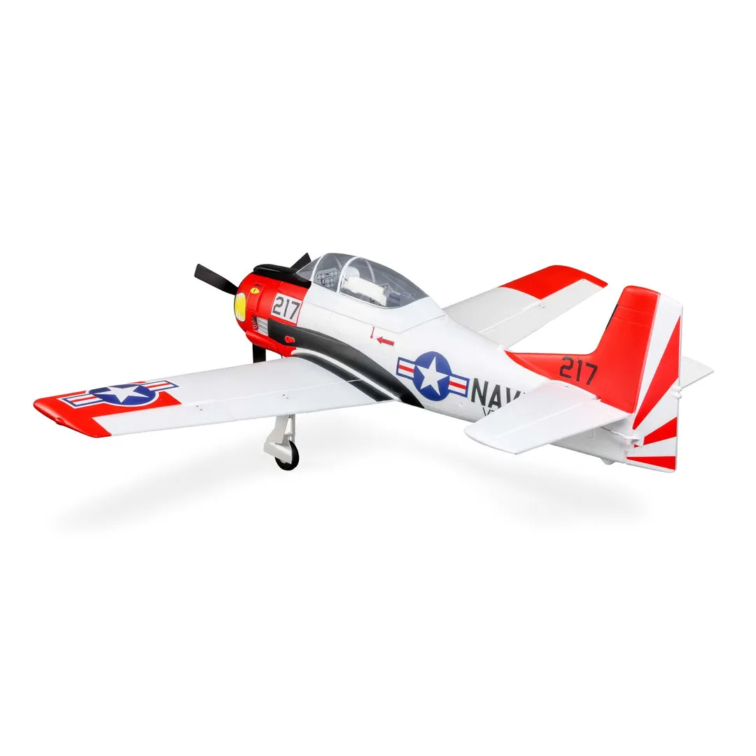 E-flite T-28 Trojan 1.2m with Smart BNF Basic-HOBBY ZONE