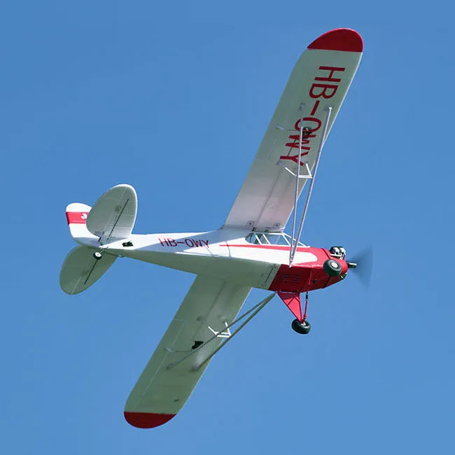FMS Piper J-3 Cub w/Floats 1400mm V4 PNP w/Reflex V2-HOBBY ZONE