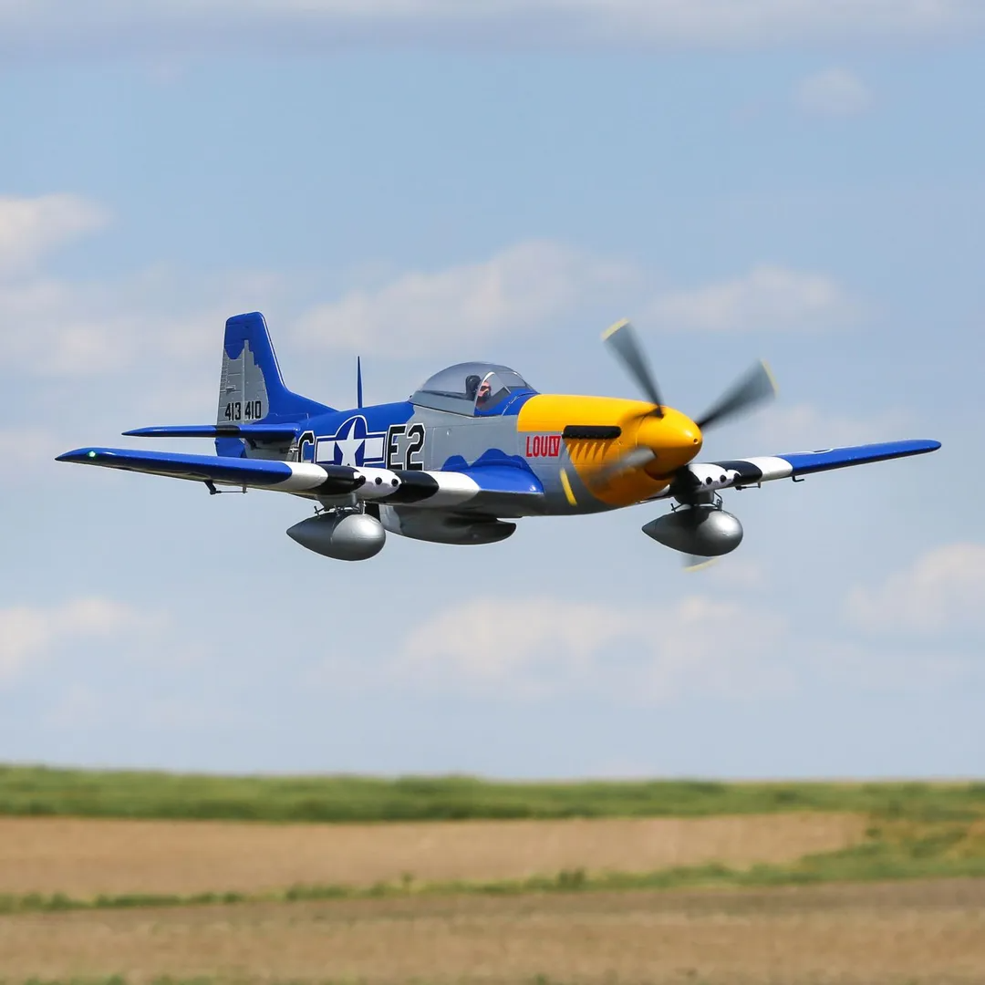 E-flite P-51D Mustang 1.5m BNF Basic-HOBBY ZONE