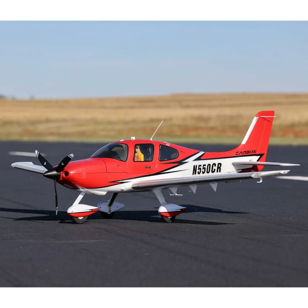 E-flite Cirrus SR22T Red 1.5m BNF Basic-HOBBY ZONE