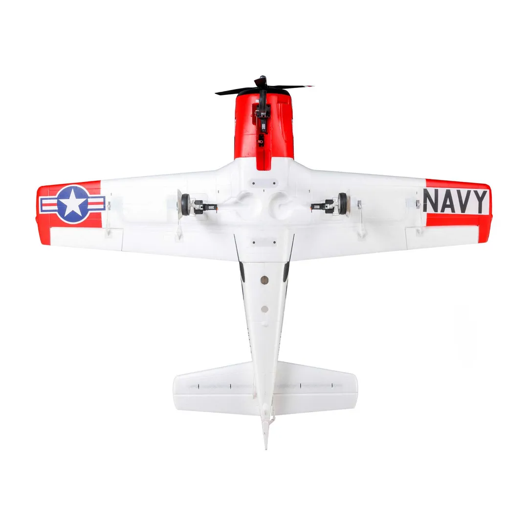 E-flite T-28 Trojan 1.2m with Smart BNF Basic-HOBBY ZONE