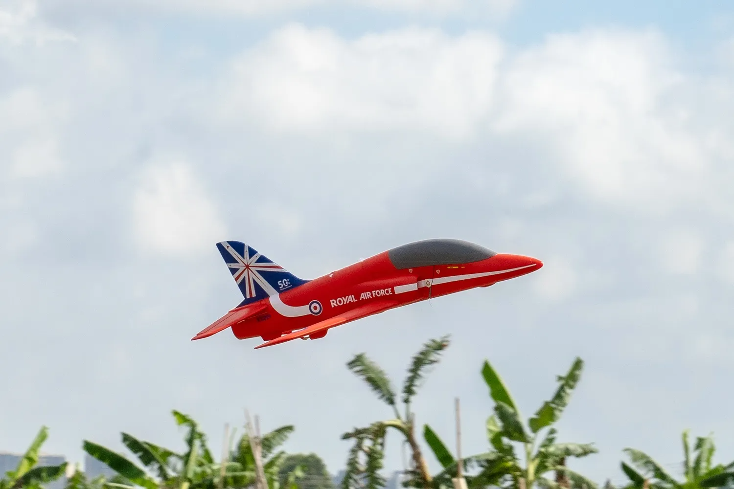 red arrow rc plane