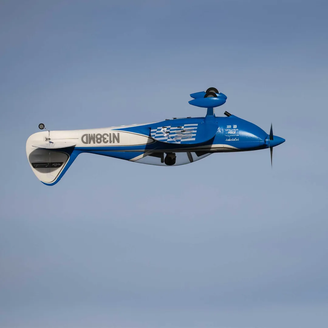 E-flite Commander mPd 1.4m BNF Basic w/ AS3X & SAFE Select-HOBBY ZONE