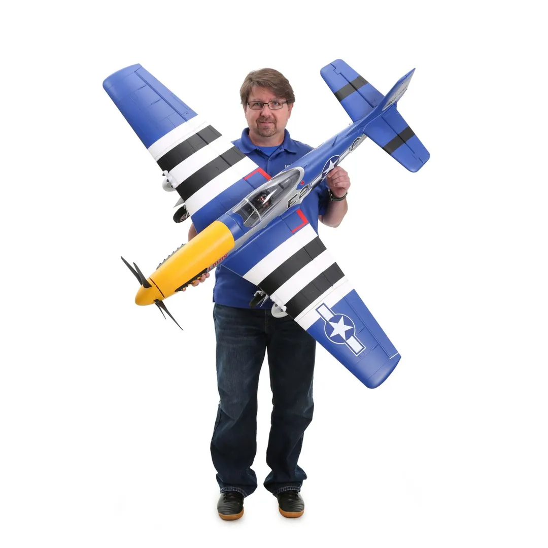 E-flite P-51D Mustang 1.5m BNF Basic-HOBBY ZONE