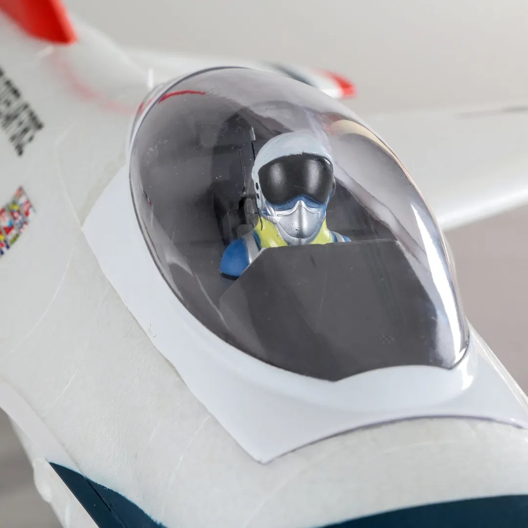 E-flite F-16 70mm EDF BNF Basic w/AS3X and SS-HOBBY ZONE