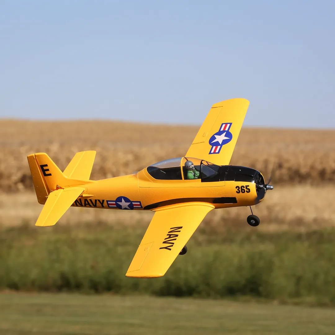 E-flite T-28 Trojan 1.1m BNF Basic-HOBBY ZONE