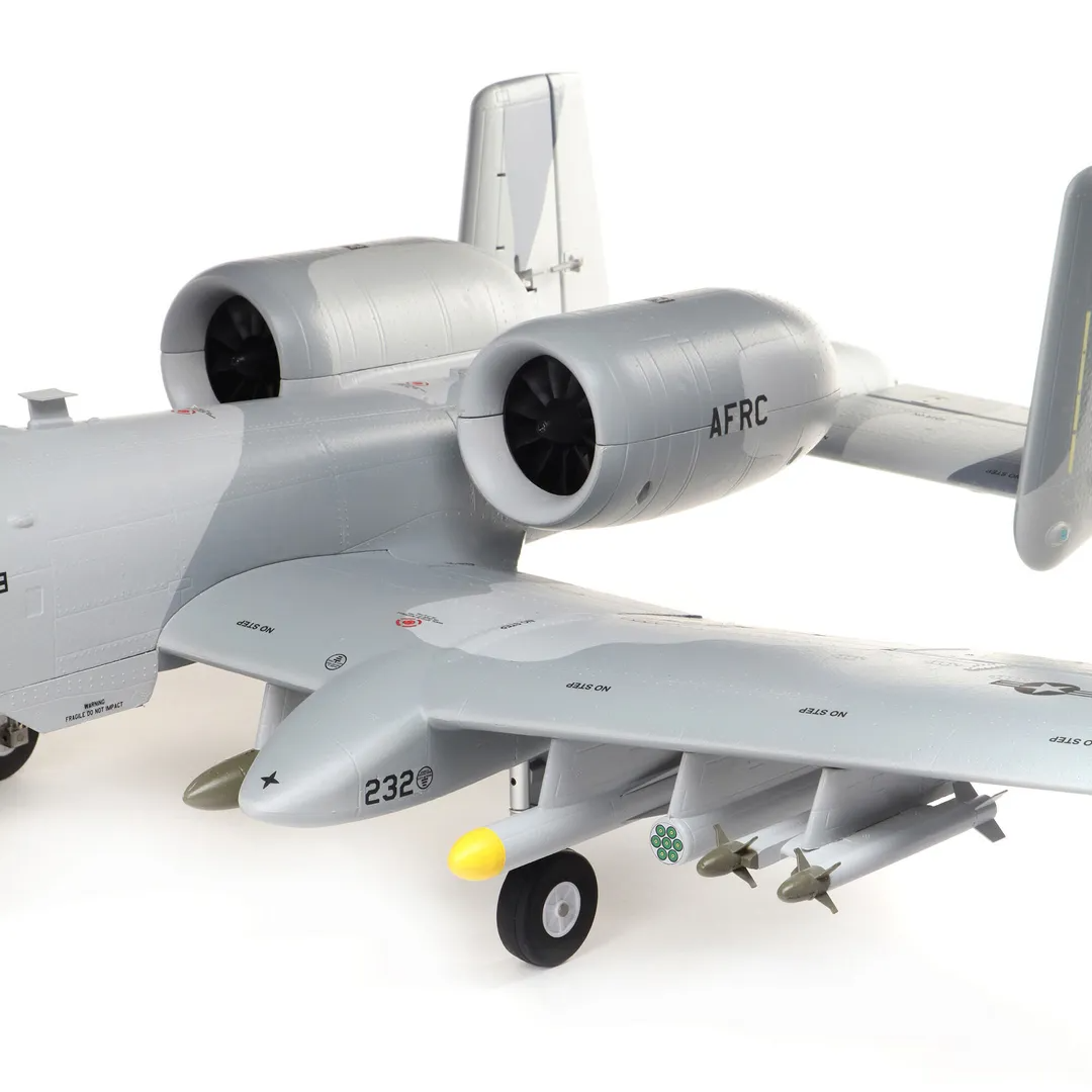 E-flite A-10 Thunderbolt II Twin 64mm EDF BNF-B AS3X/SAFE-HOBBY ZONE