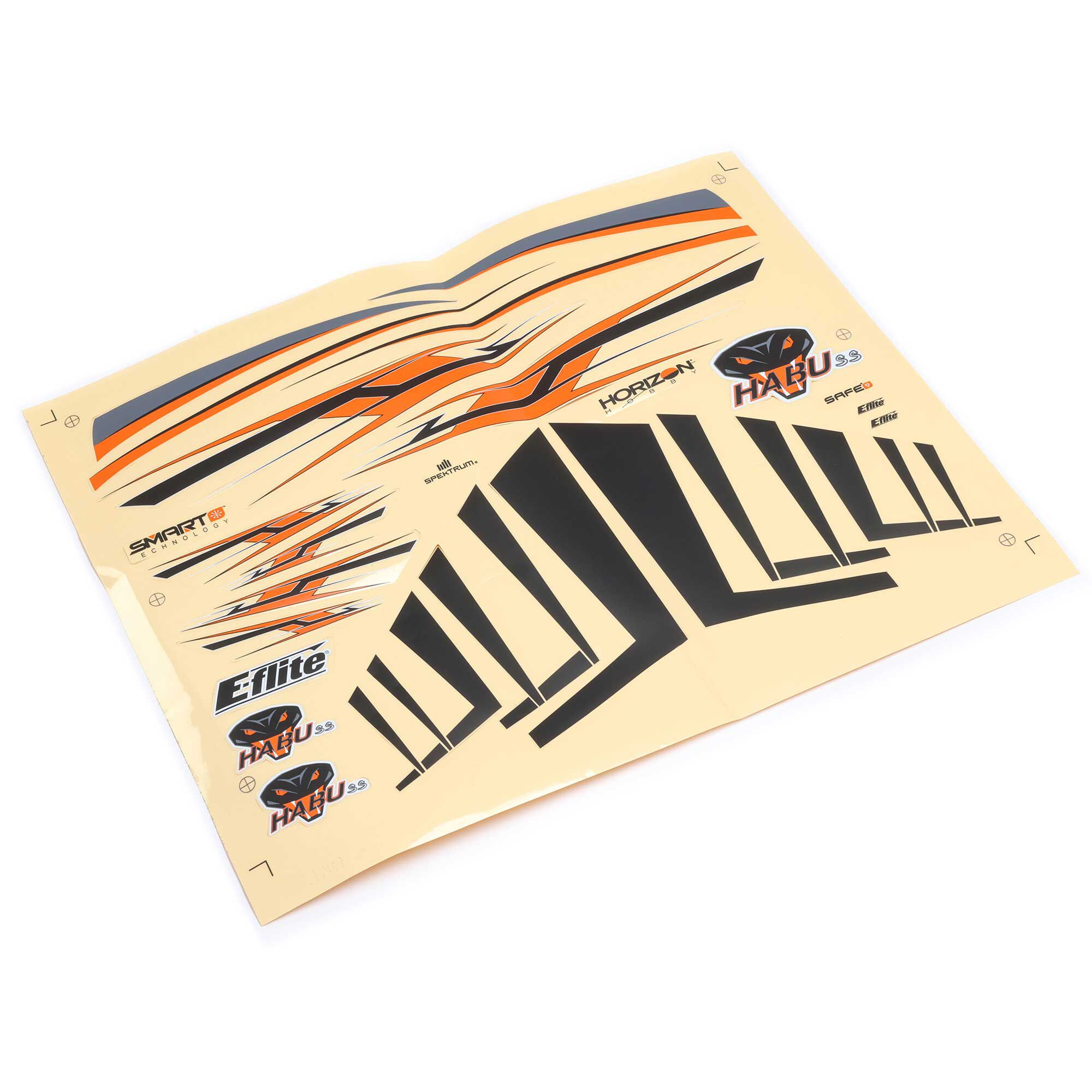 Decal Sheet: Habu SS 50mm EDF-HOBBY ZONE