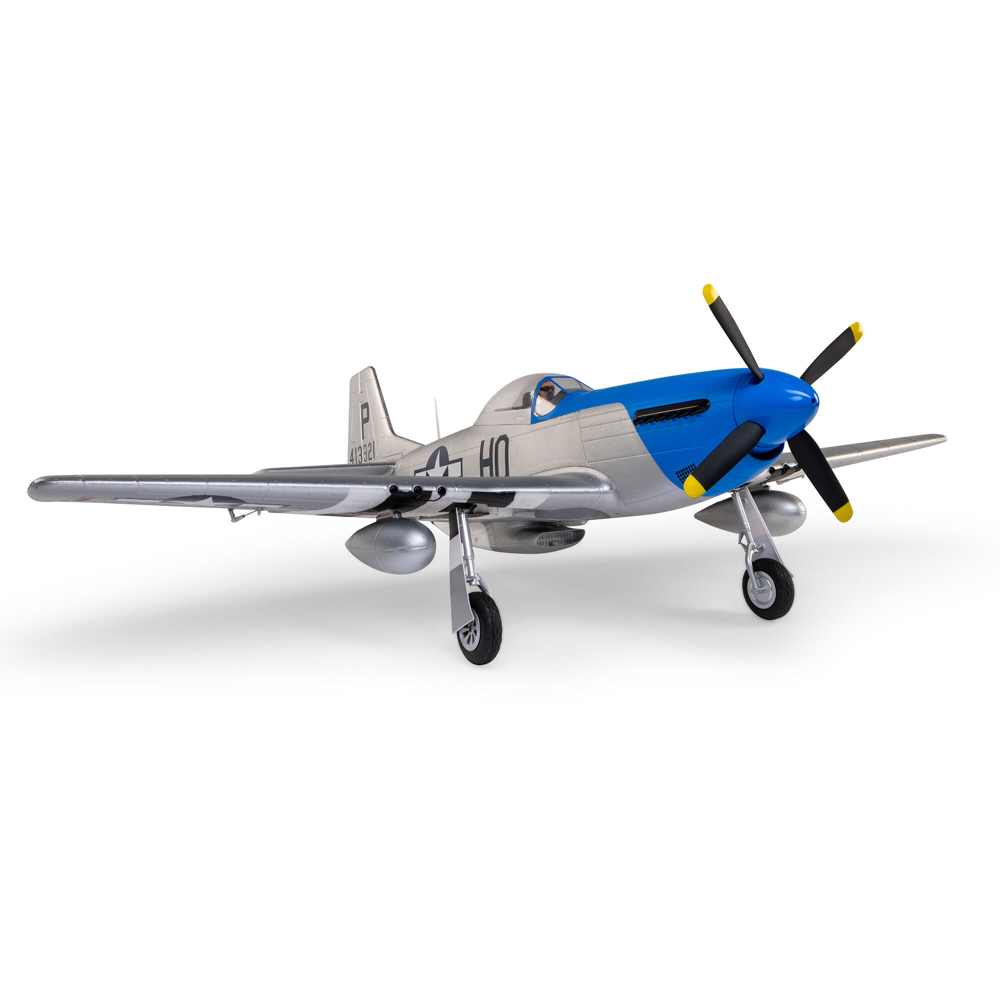 E-flite P-51D Mustang 1.2m with Smart BNF Basic-HOBBY ZONE