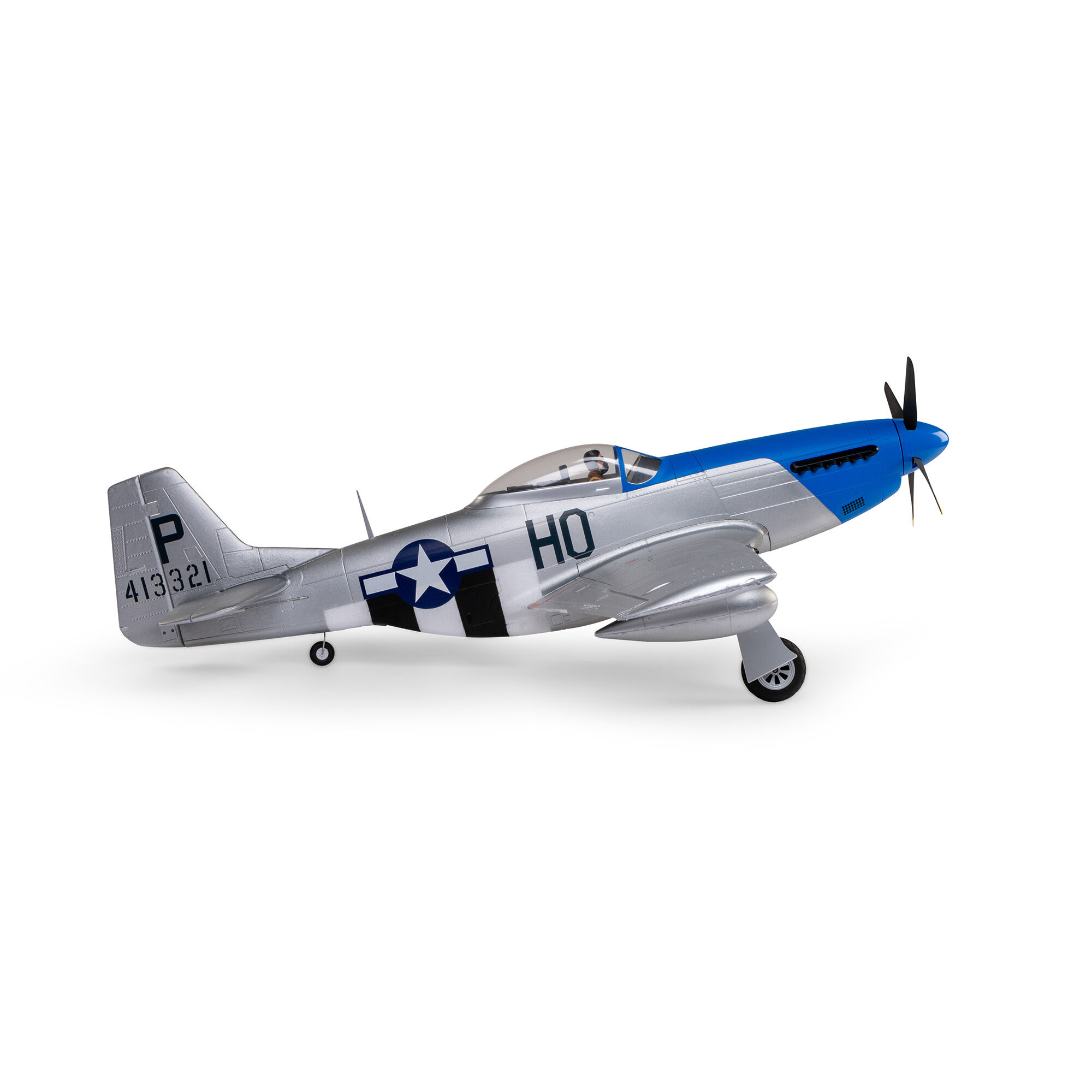 E-flite P-51D Mustang 1.2m with Smart BNF Basic-HOBBY ZONE