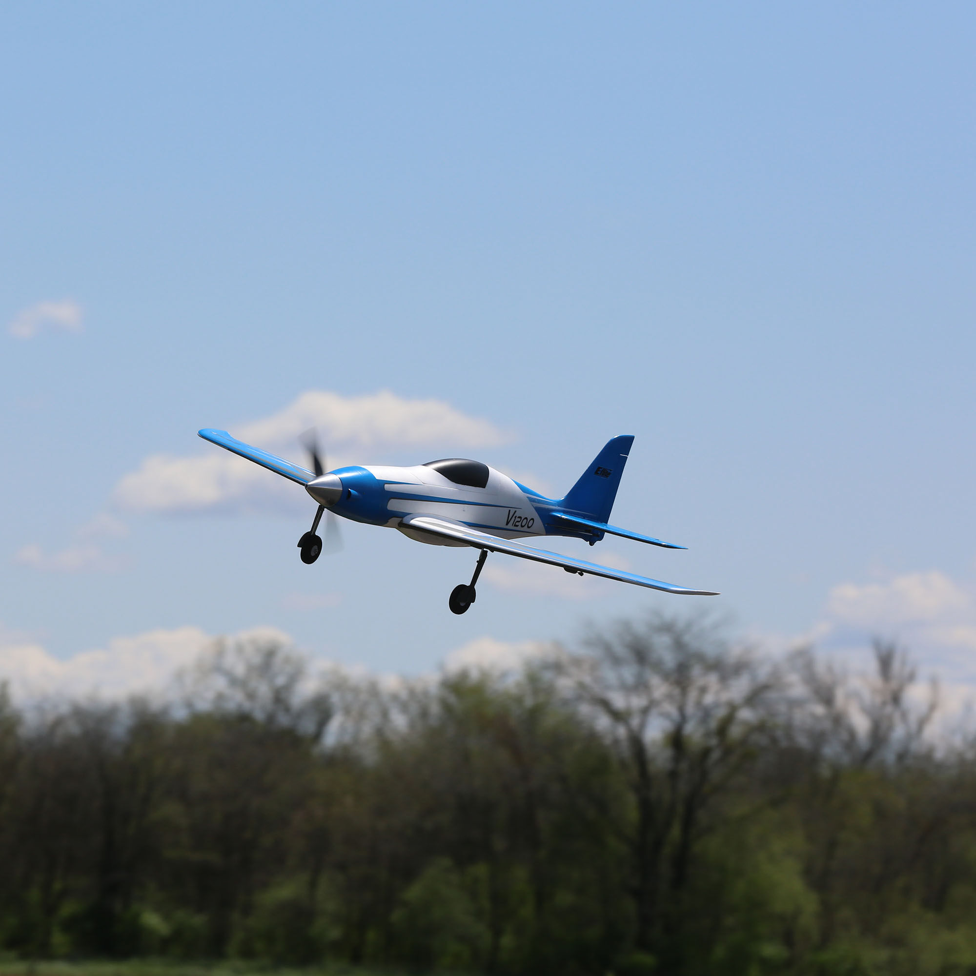 E-flite V1200 with Smart PNP-HOBBY ZONE