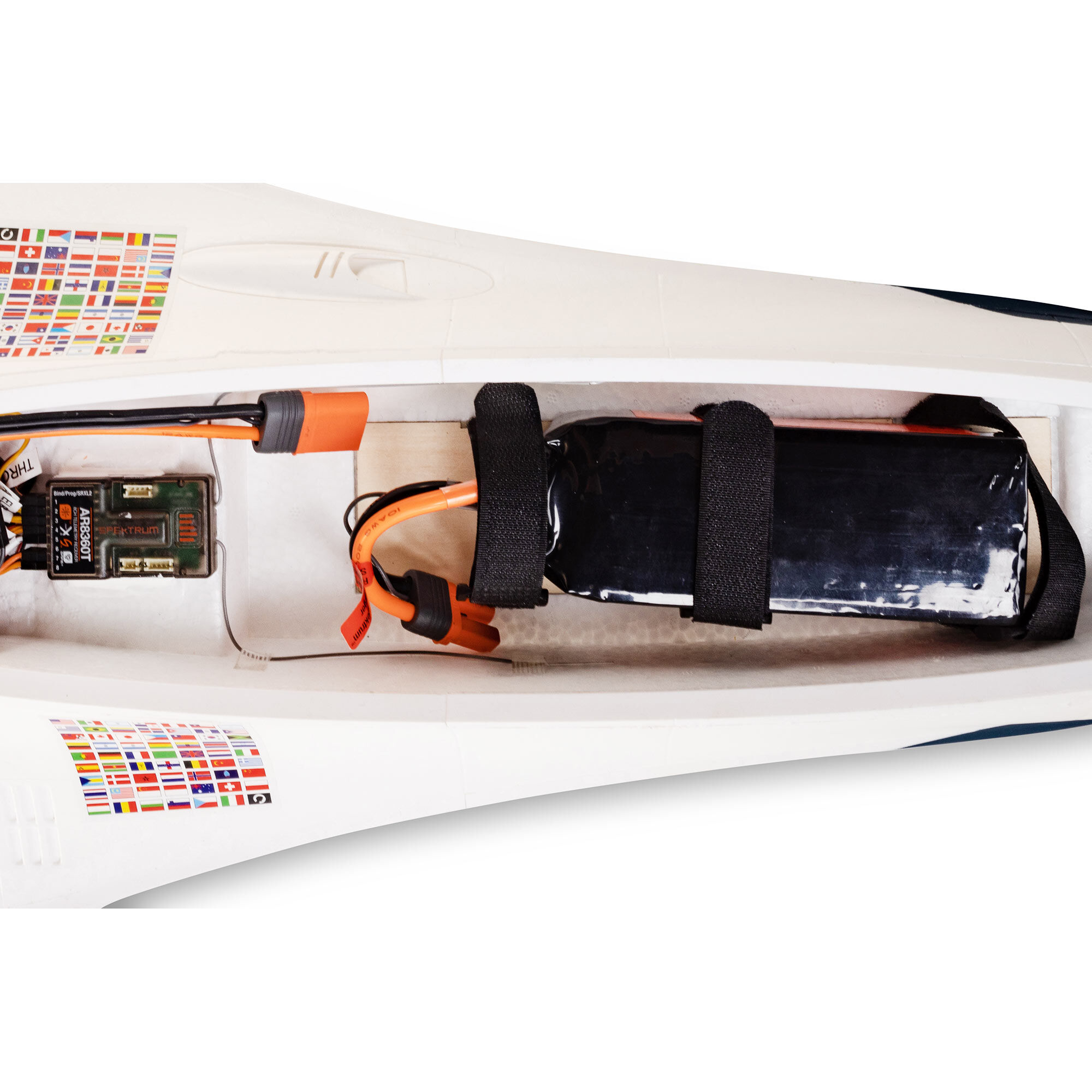 E-flite F-16 Falcon Thunderbird 80mm ARF Plus-HOBBY ZONE