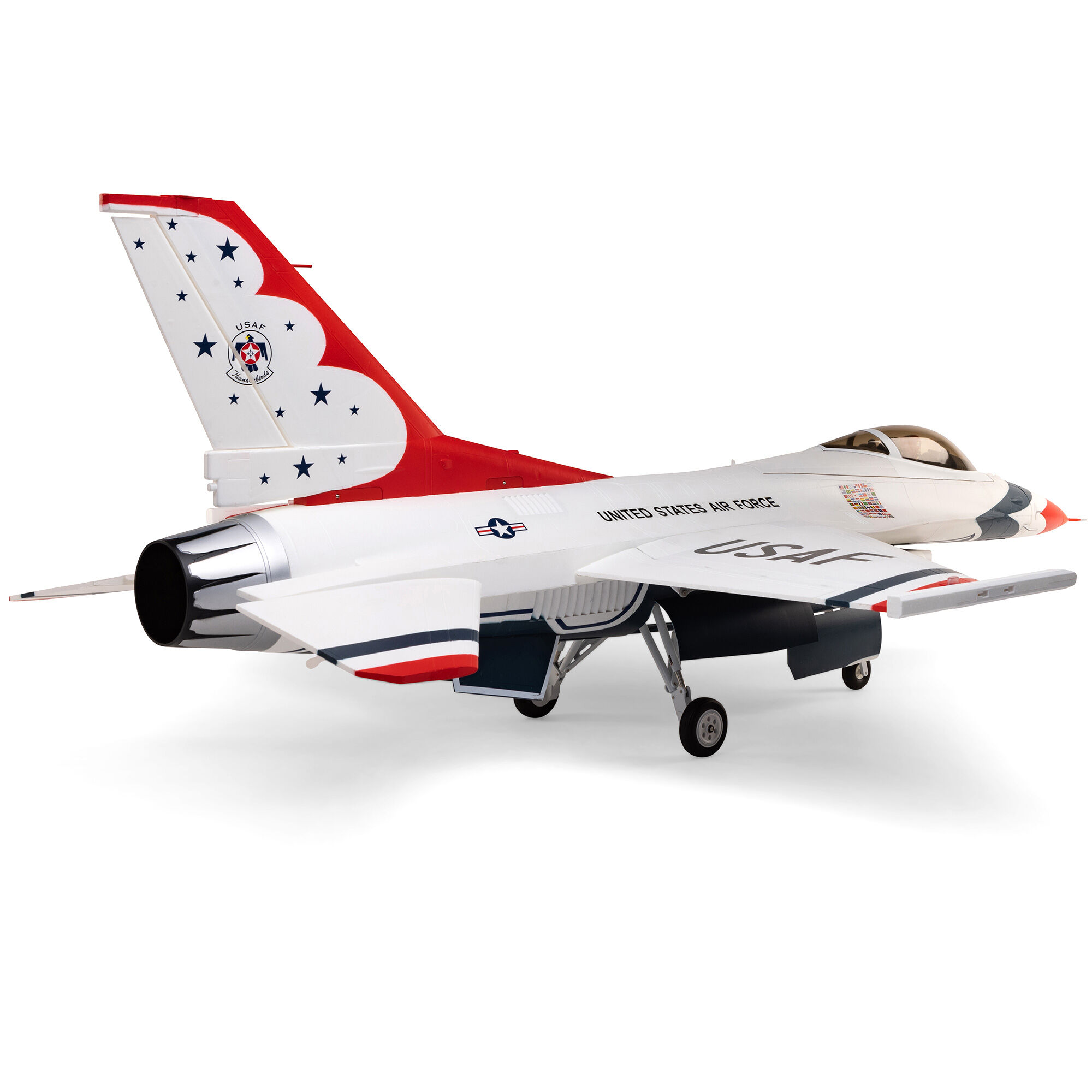 E-flite F-16 Falcon Thunderbird 80mm ARF Plus-HOBBY ZONE