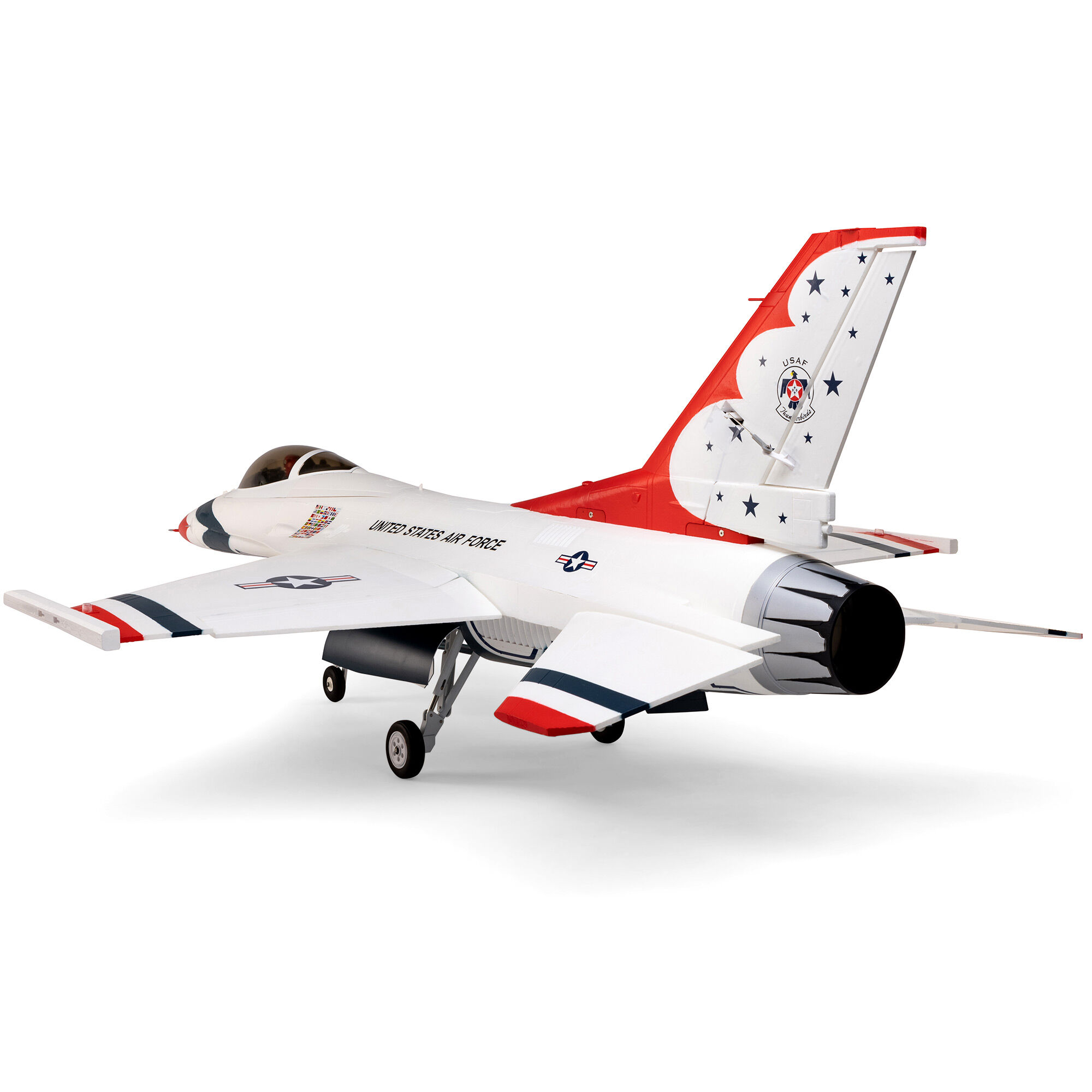 E-flite F-16 Falcon Thunderbird 80mm ARF Plus-HOBBY ZONE