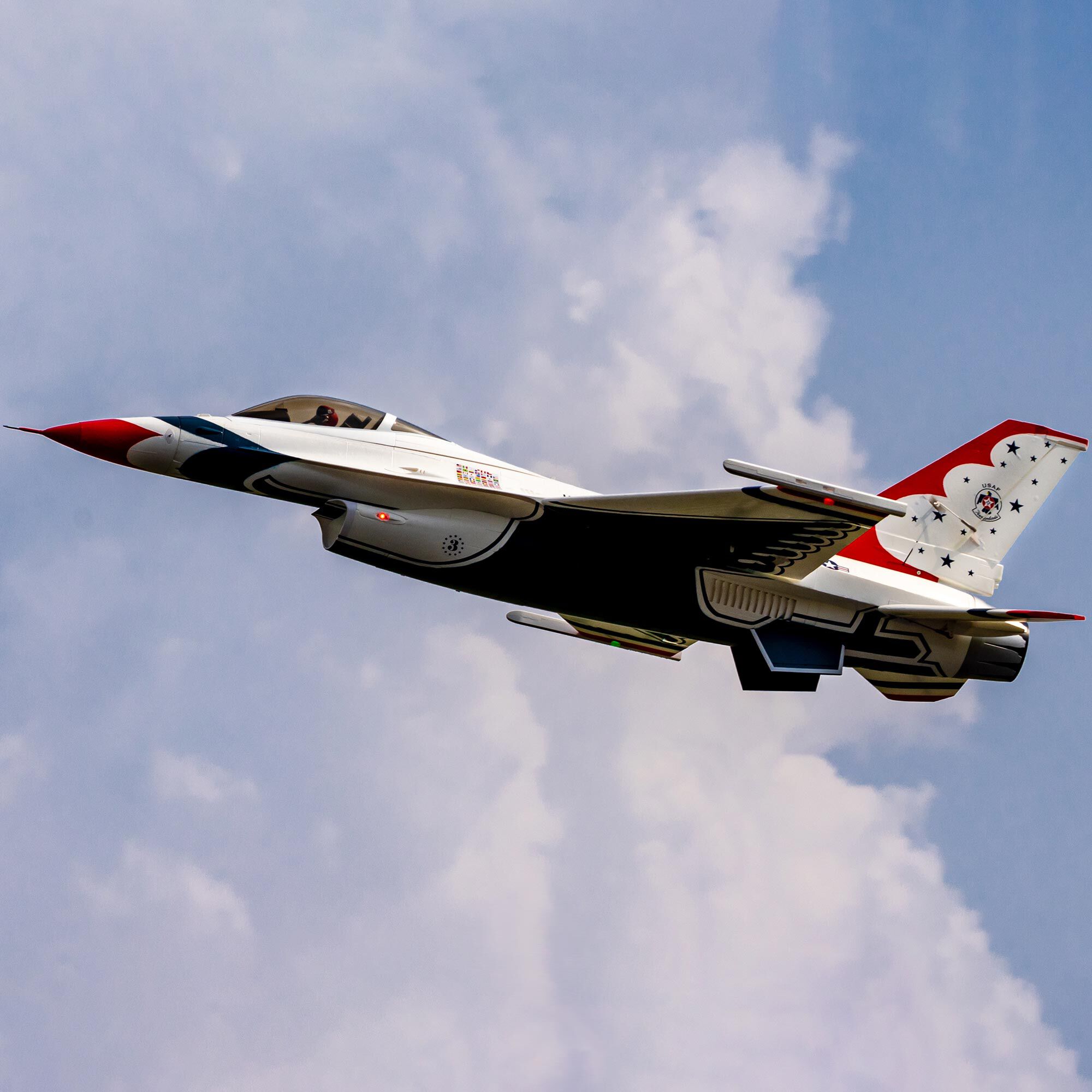 E-flite F-16 Falcon Thunderbird 80mm ARF Plus-HOBBY ZONE