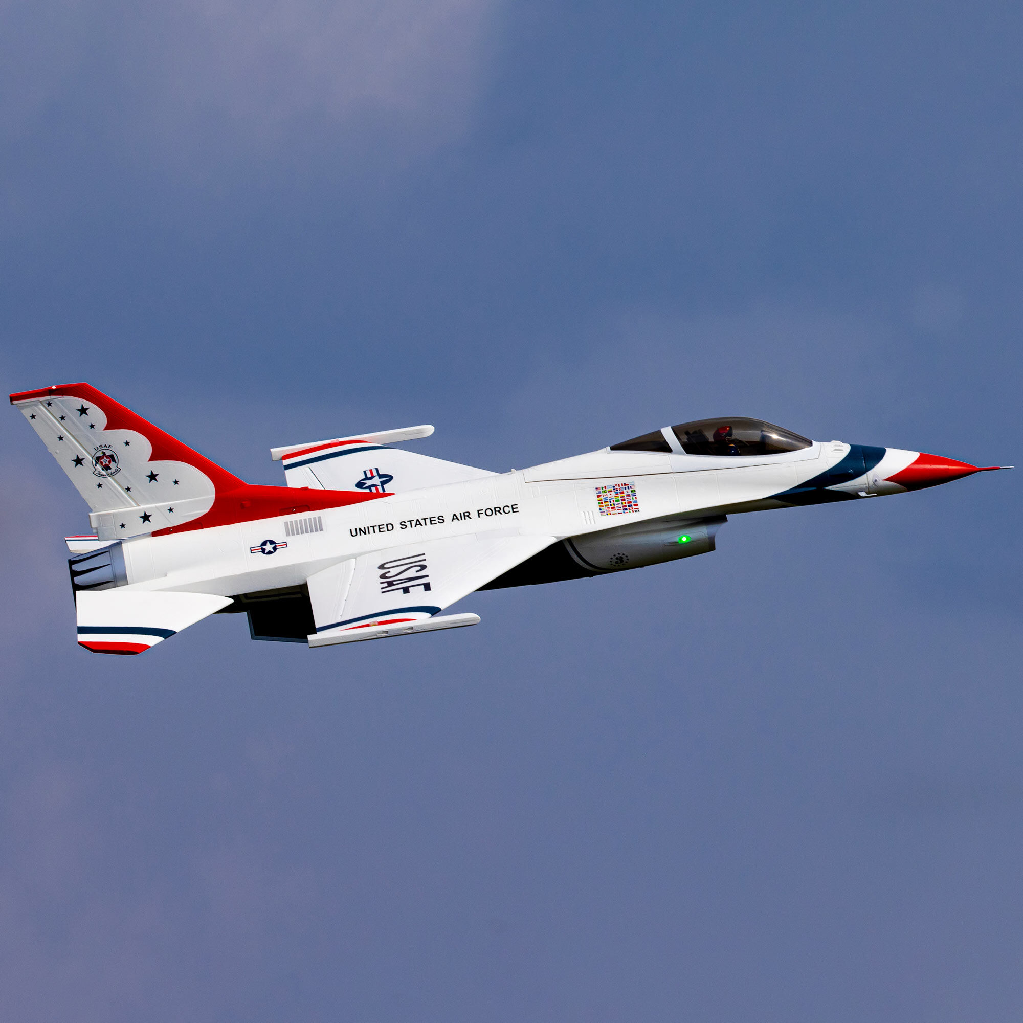 E-flite F-16 Falcon Thunderbird 80mm ARF Plus-HOBBY ZONE