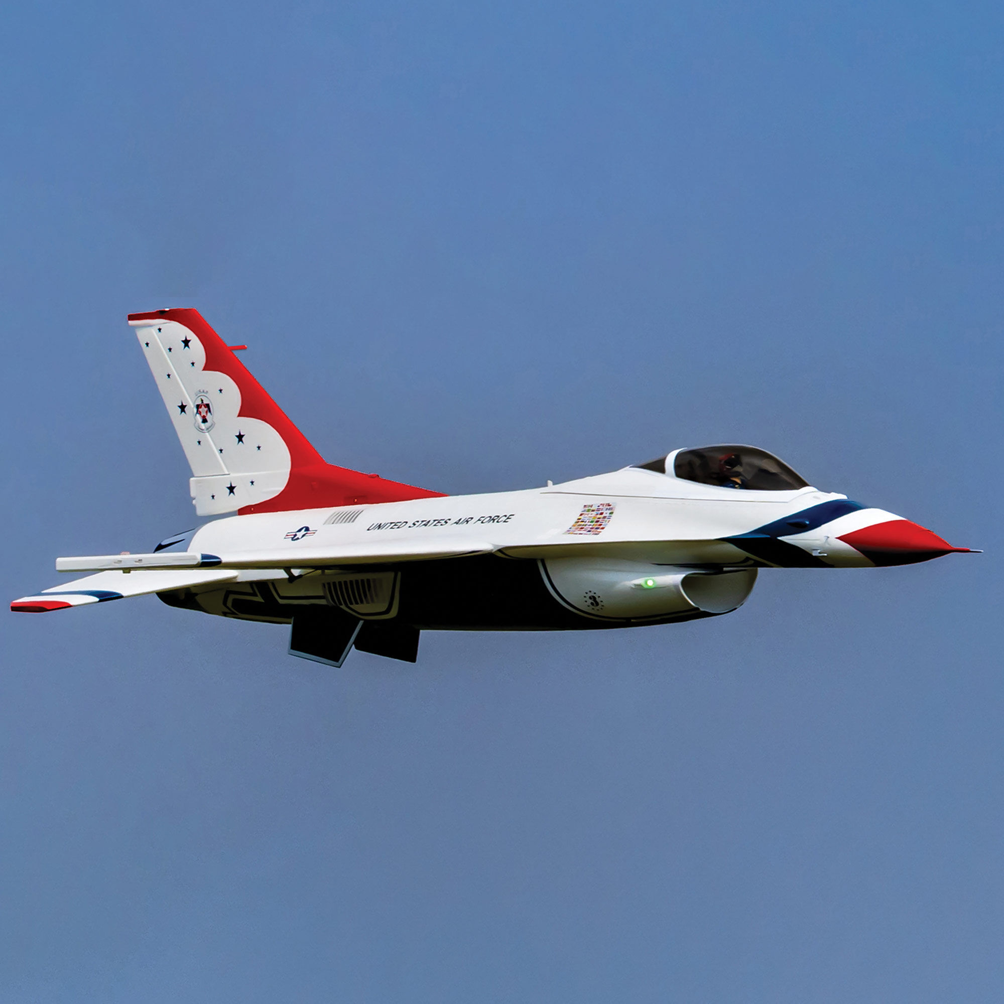 E-flite F-16 Falcon Thunderbird 80mm ARF Plus-HOBBY ZONE