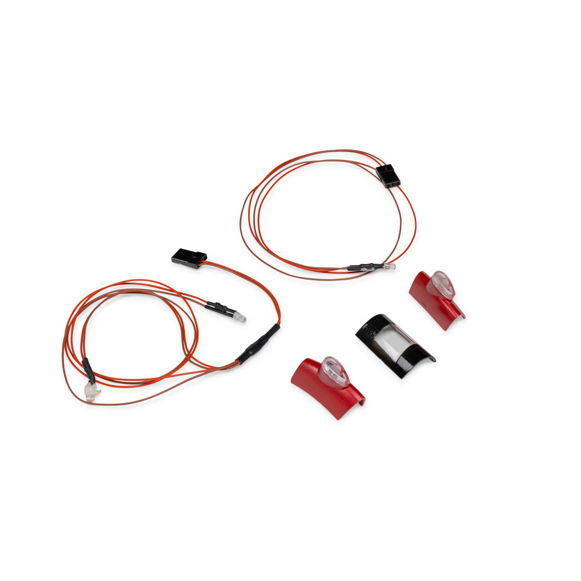 LED set and Lens Covers: Beechcraft D18-HOBBY ZONE