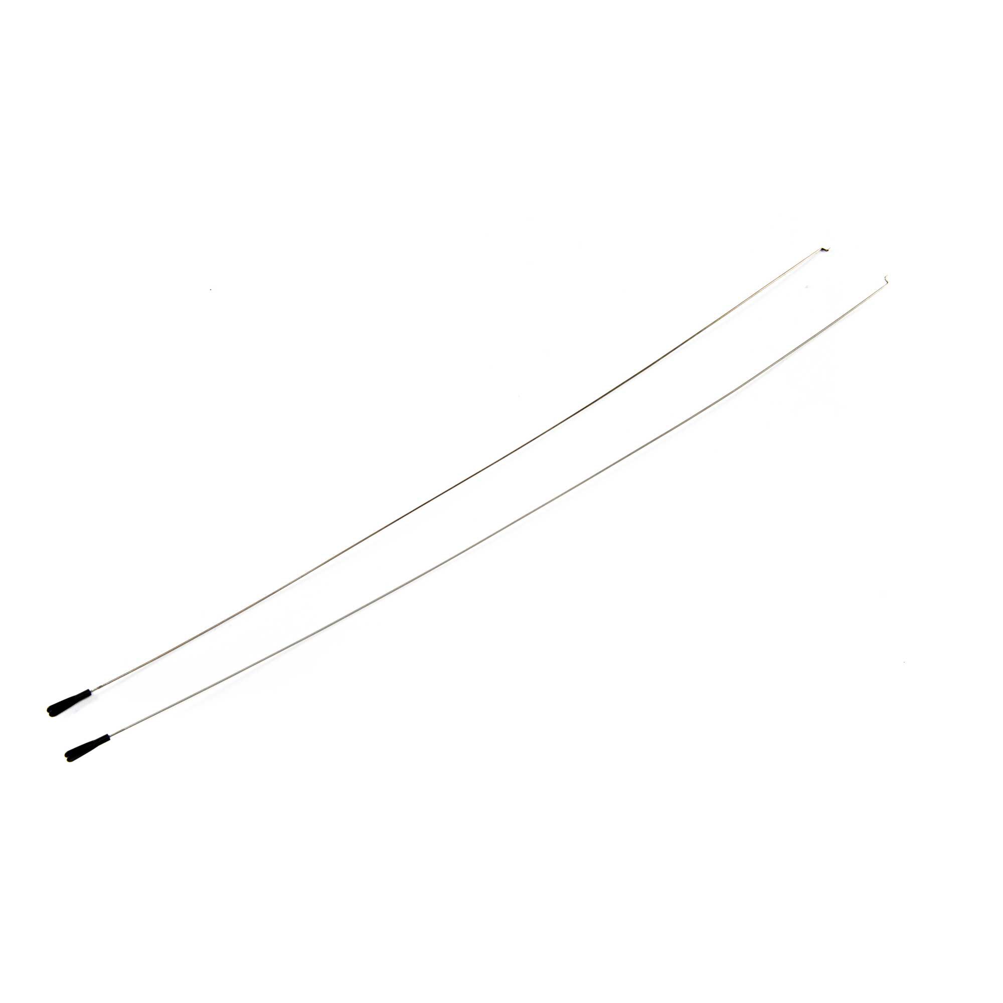 Pushrods w/clevis: Mini AeroScout-HOBBY ZONE
