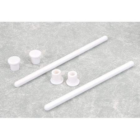 2-Wing Hold-Down Rods with Caps: Cub-HOBBY ZONE