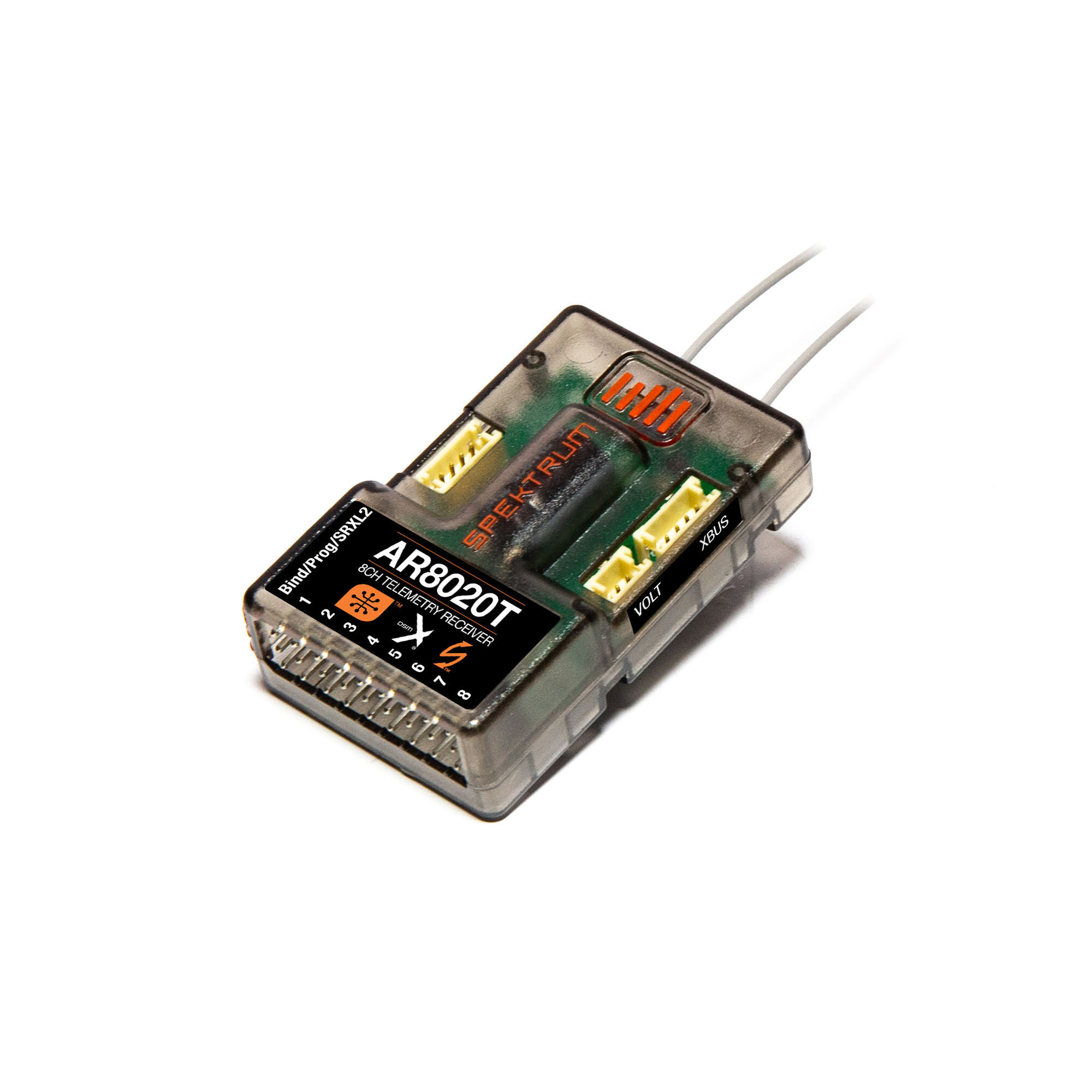 NX8 8 Channel System w/ AR8020T Telemetry Receiver-HOBBY ZONE