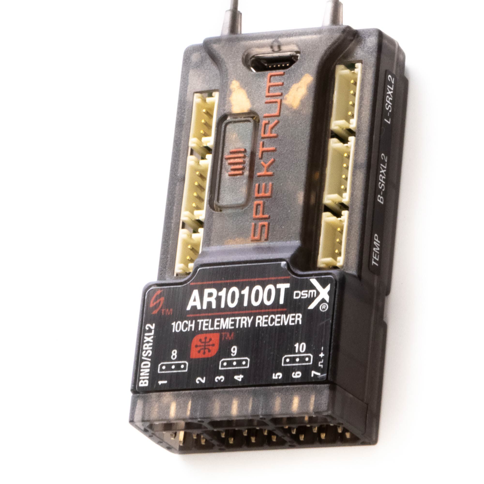 AR10100T 10 Channel Telemetry Receiver-HOBBY ZONE