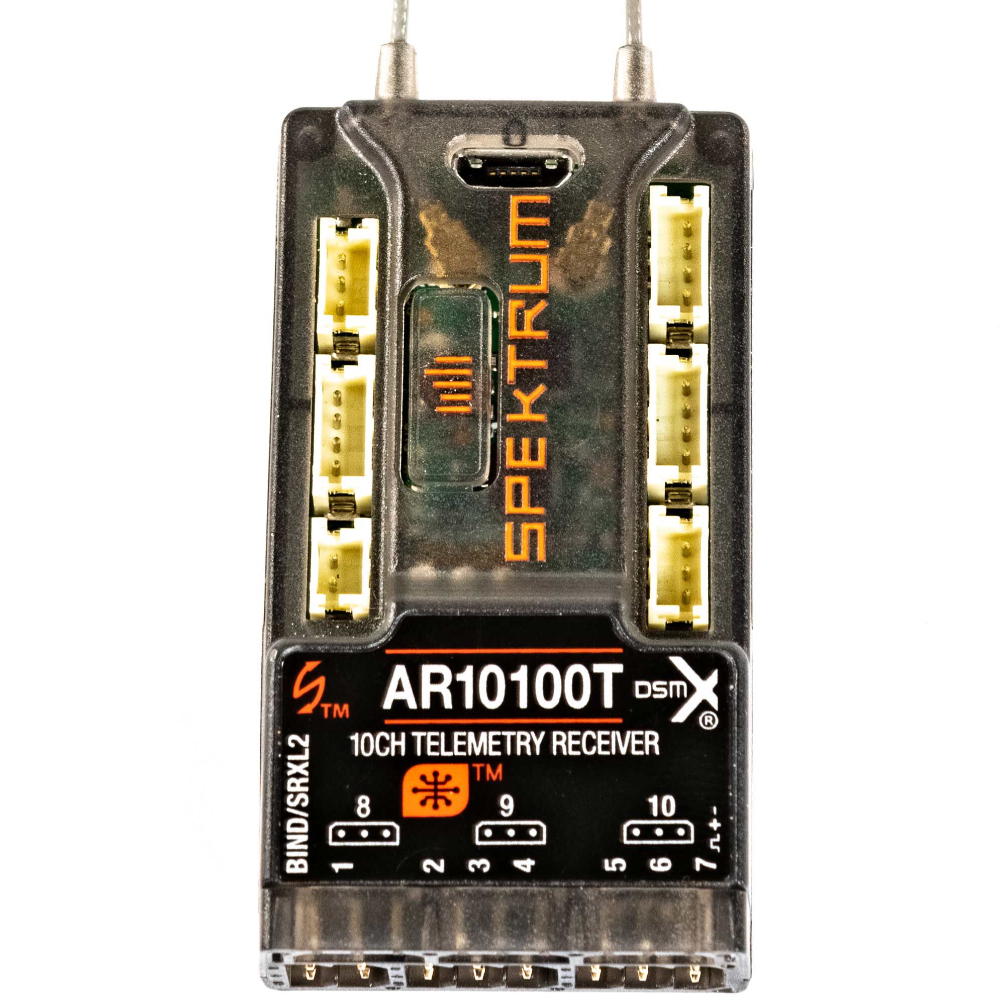 AR10100T 10 Channel Telemetry Receiver-HOBBY ZONE