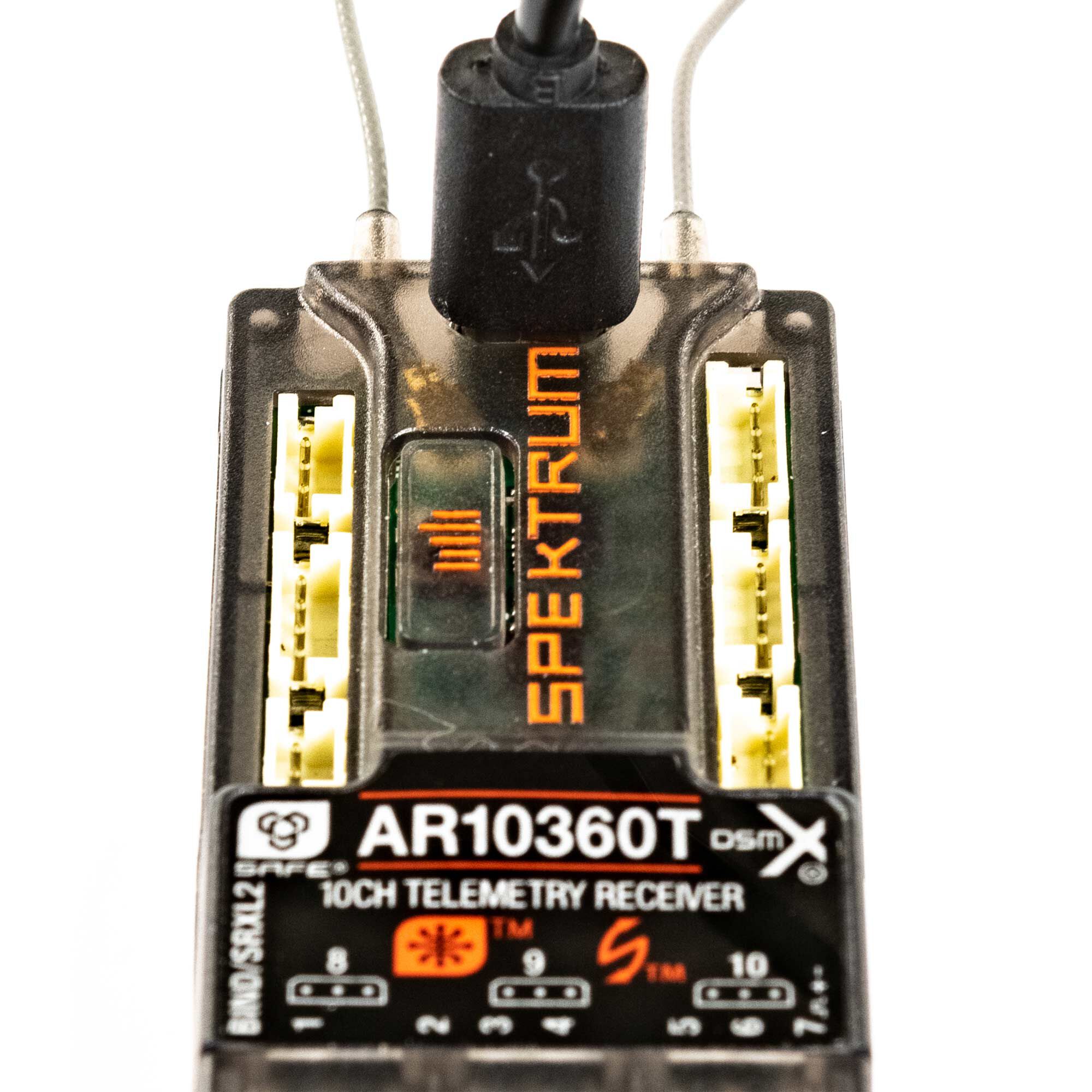 AR10360T 10 Channel AS3X & SAFE Telemetry Receiver-HOBBY ZONE