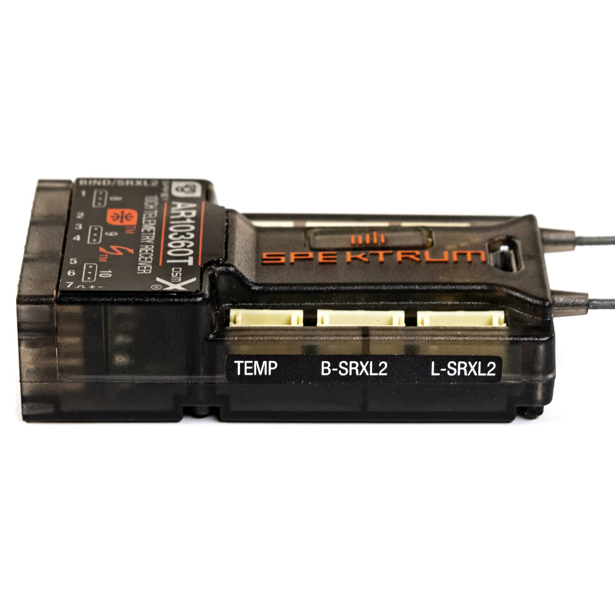 AR10360T 10 Channel AS3X & SAFE Telemetry Receiver-HOBBY ZONE