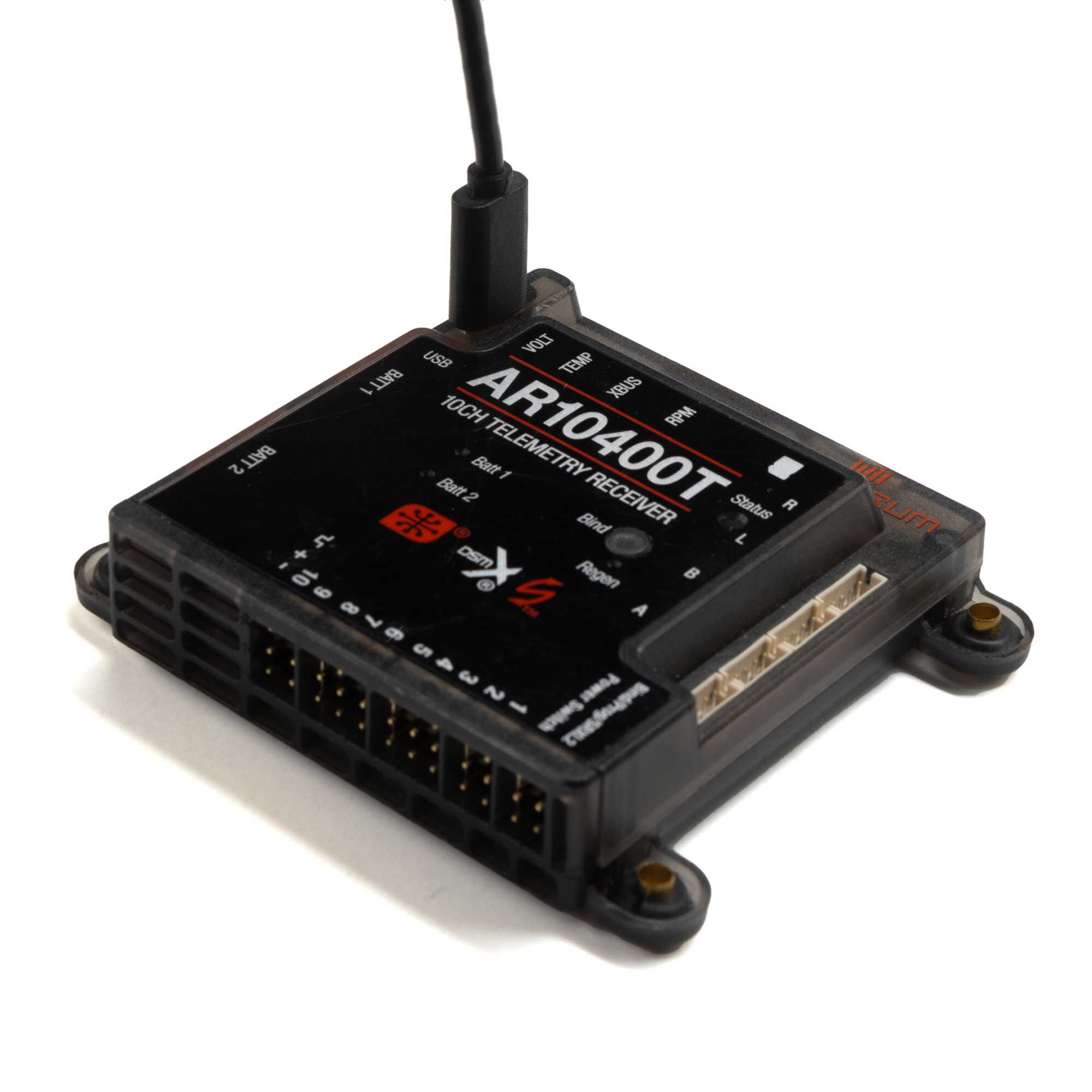 AR10400T 10 Channel PowerSafe Telemetry Receiver-HOBBY ZONE
